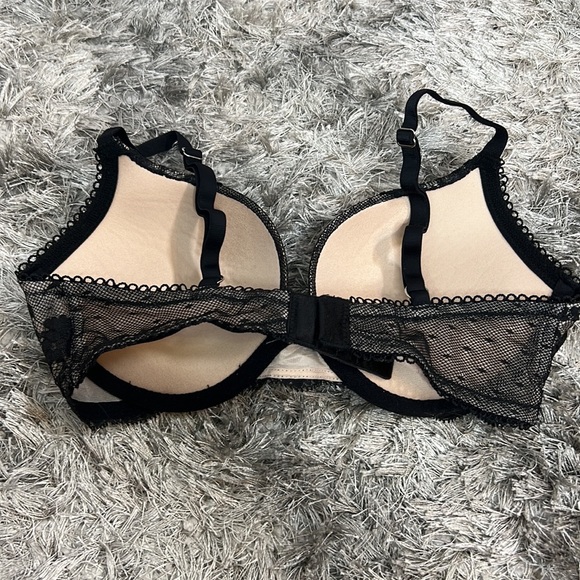 Black Very Sexy Push-Up Lace Bra - Picture 2 of 7